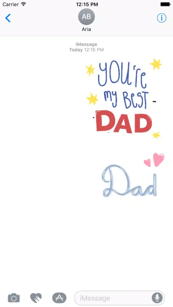 Animated Father's Day Stickers Screenshots