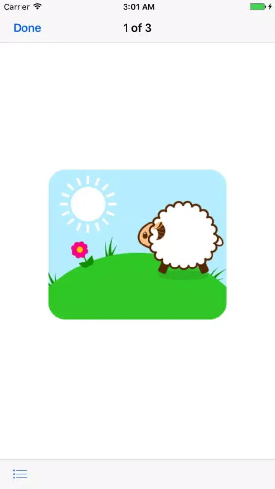 Animated Fluffy Sheep Sticker Ekran Görüntüleri