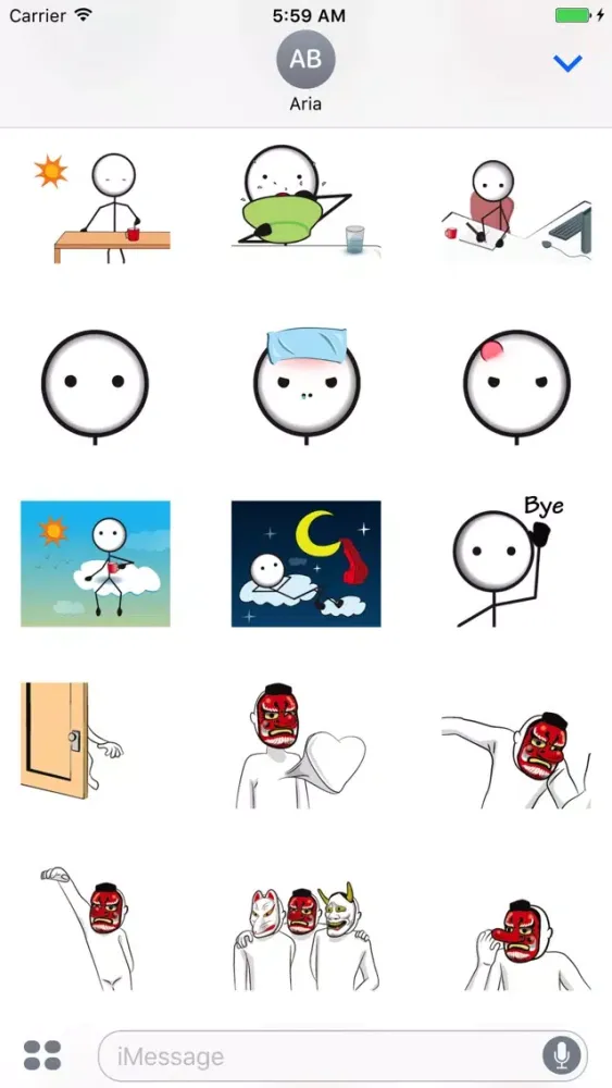Animated Funny StickMan Emoji Screenshots