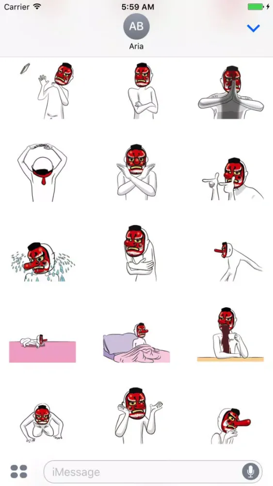 Animated Funny StickMan Emoji Screenshots