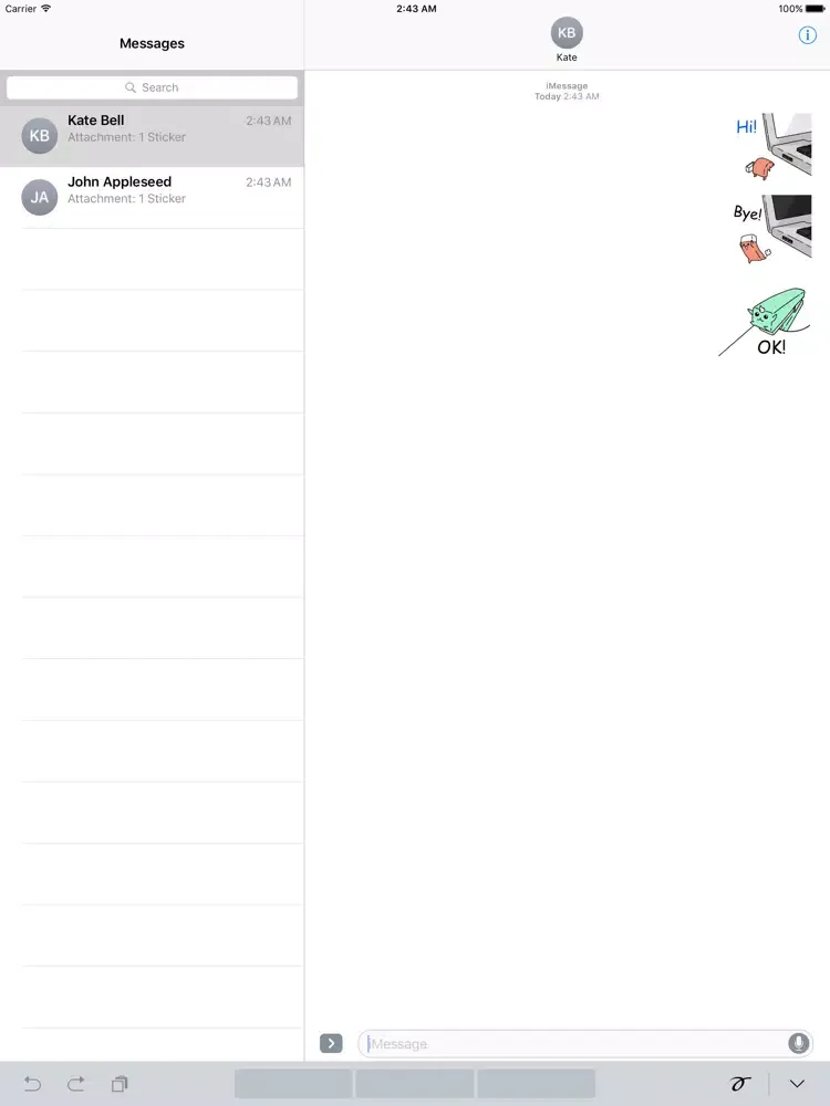 Animated Office Supplies Emoji iPad  স্ক্রিনশট