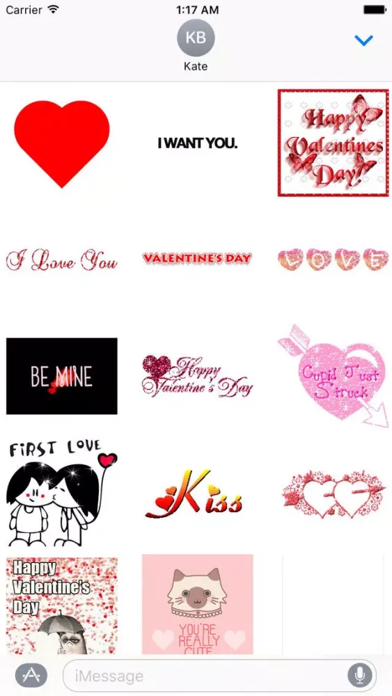 Animated Sweet Love Sticker স্ক্রিনশট