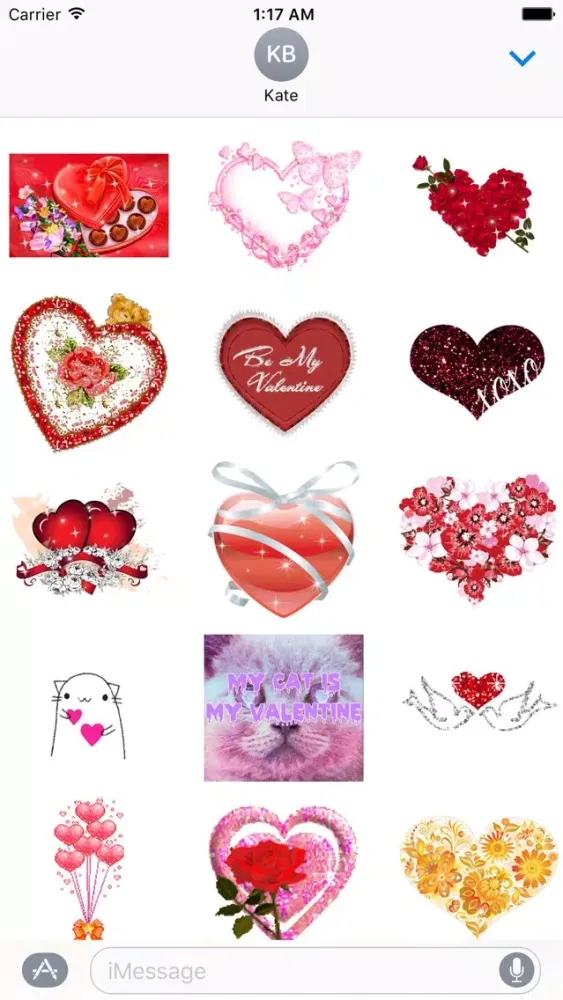 Animated Sweet Love Sticker স্ক্রিনশট