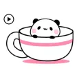 Animated Tiny Panda Sticker Animated Tiny Panda Sticker