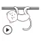 Animated Weird Cat Sticker