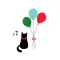 Cat And Something Sticker