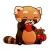 Cute Red Moon Panda Sticker