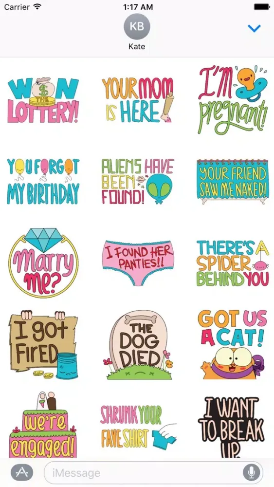Happy April Fools Day Sticker स्क्रीनशॉट