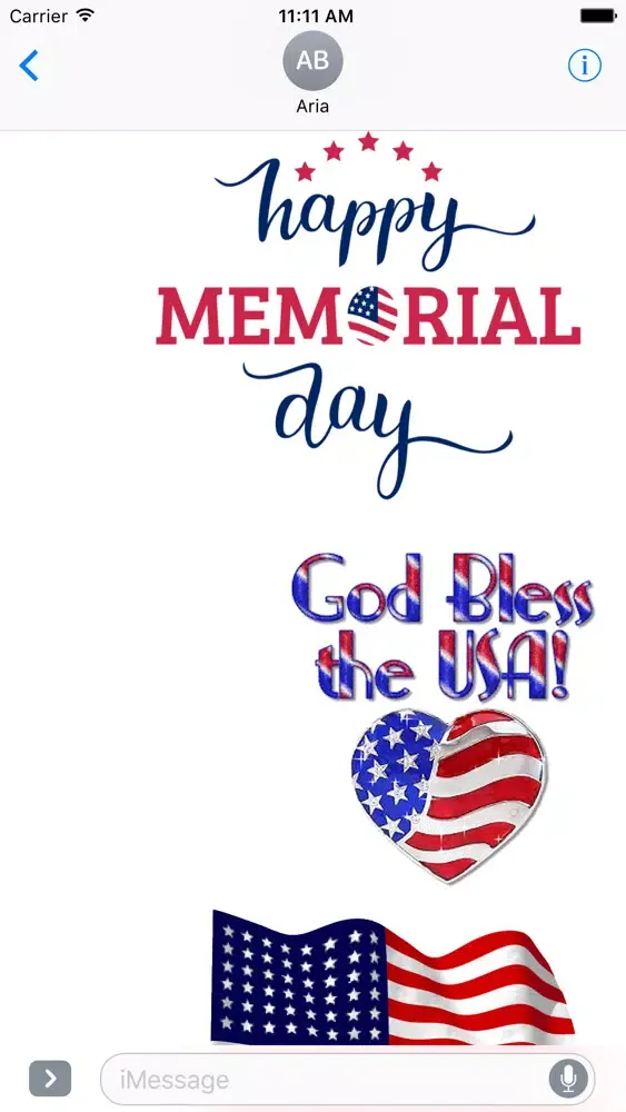 Happy Memorial Day Cards Icon Screenshots
