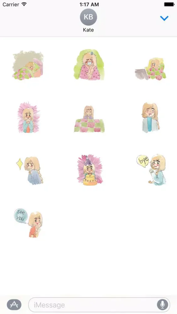 صور Lonely Girl in Winter Sticker