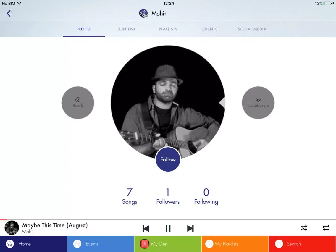Скриншоты Independent TALENT & MUSIC iPad 