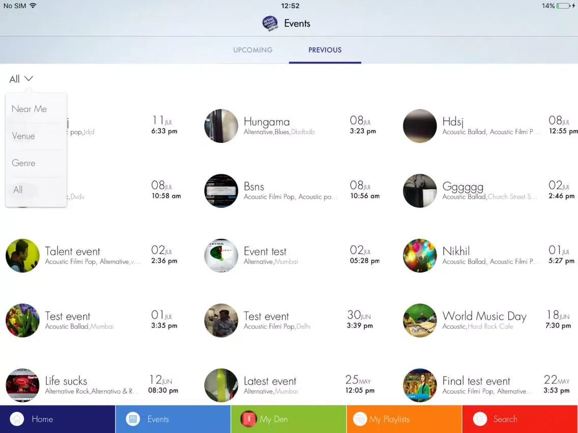 Скриншоты Independent TALENT & MUSIC iPad 