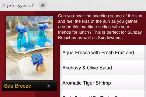 Style Menus Recipes Screenshots