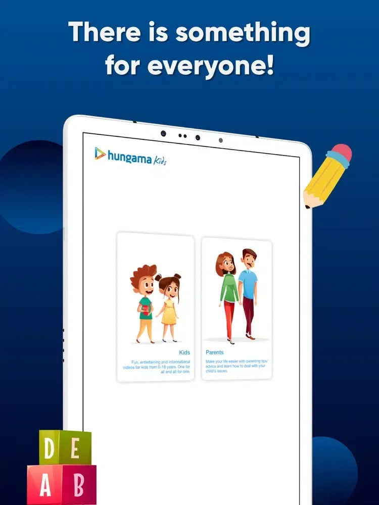 Capturas de pantalla de LEARN & FUN With HUNGAMA KIDS iPad 