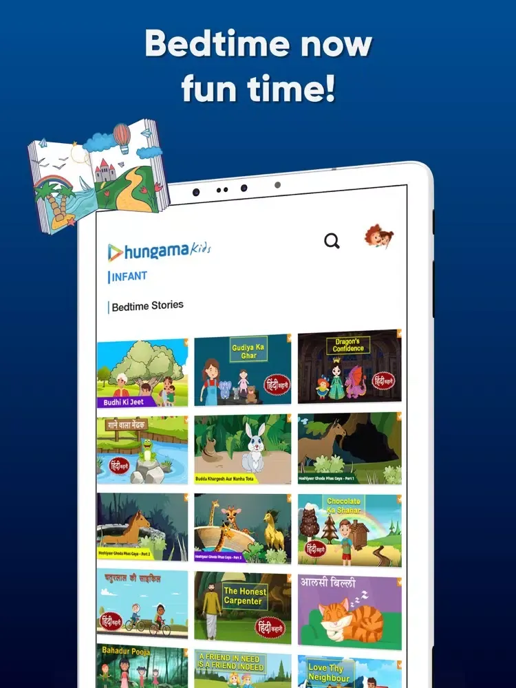 Capturas de pantalla de LEARN & FUN With HUNGAMA KIDS iPad 