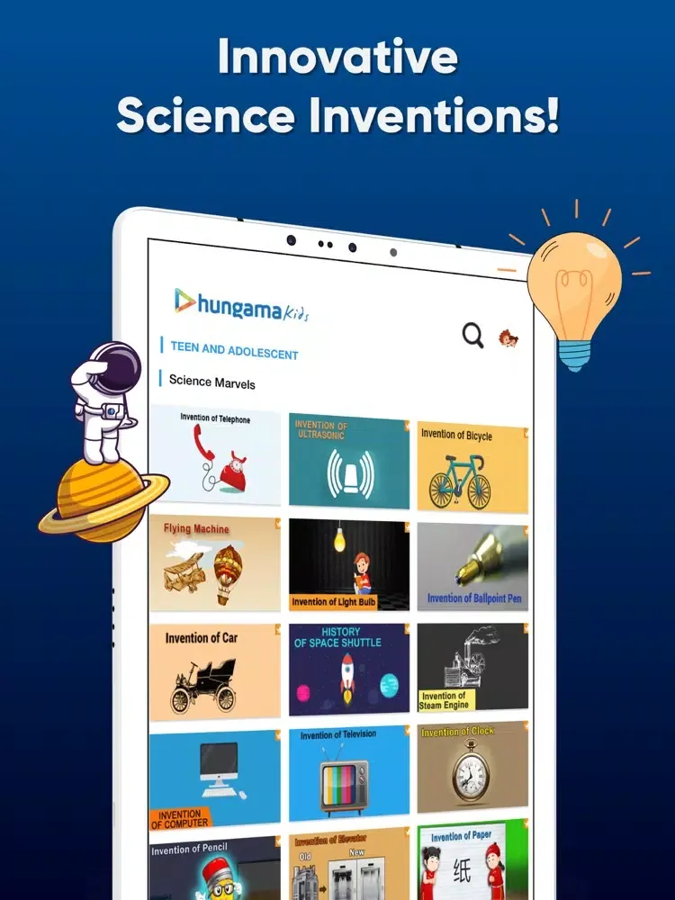Capturas de pantalla de LEARN & FUN With HUNGAMA KIDS iPad 