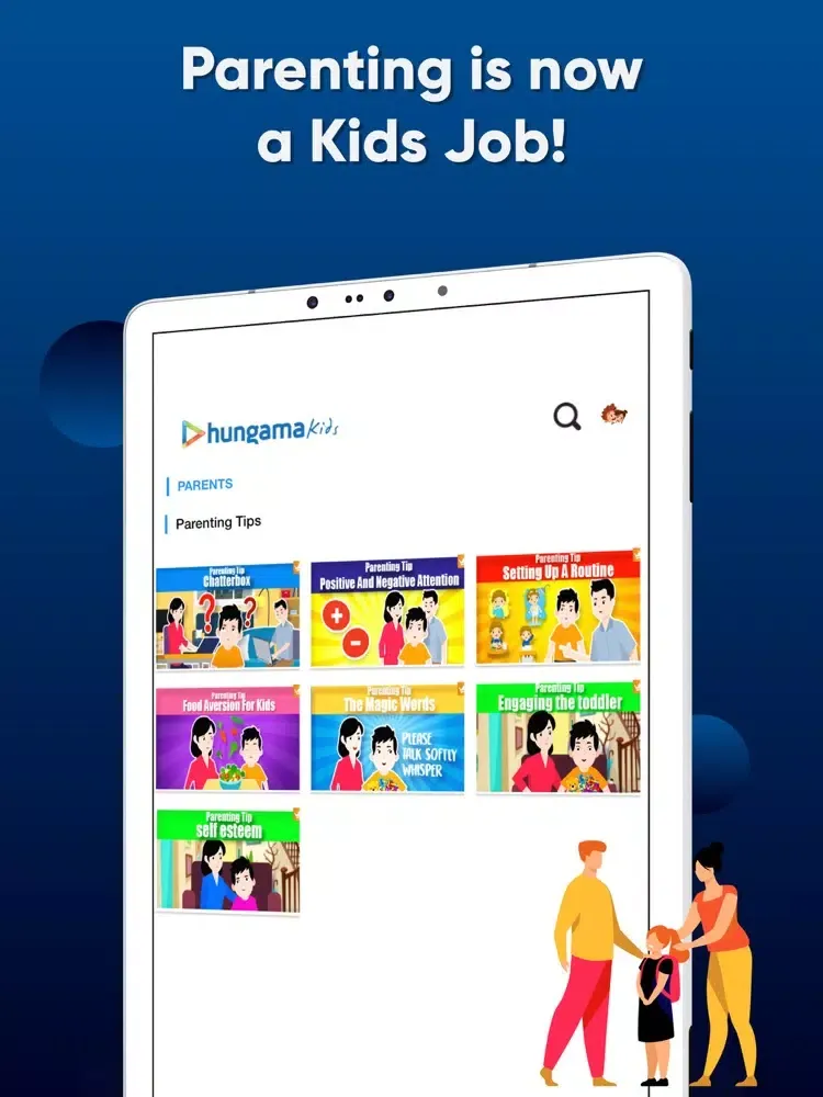 Capturas de pantalla de LEARN & FUN With HUNGAMA KIDS iPad 