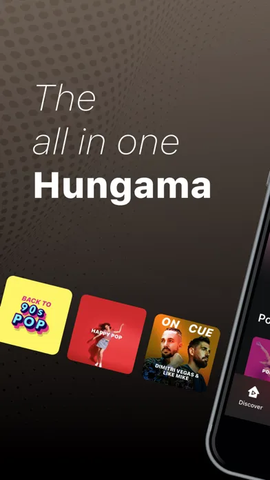 Zrzuty ekranu Hungama: Movies Music Podcasts