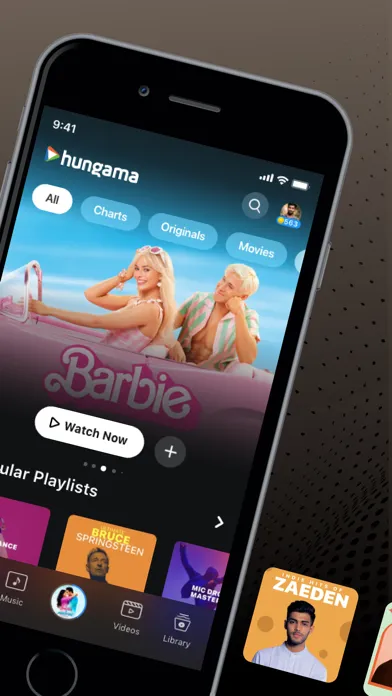 Zrzuty ekranu Hungama: Movies Music Podcasts
