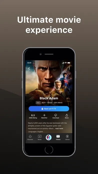 Zrzuty ekranu Hungama: Movies Music Podcasts