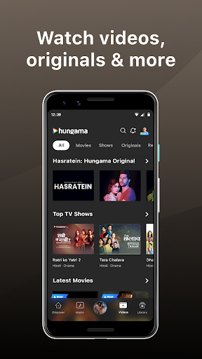 Hungama: Movies Music Podcasts Screenshots