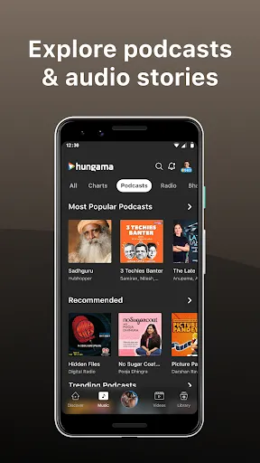 Hungama: Movies Music Podcasts Screenshots