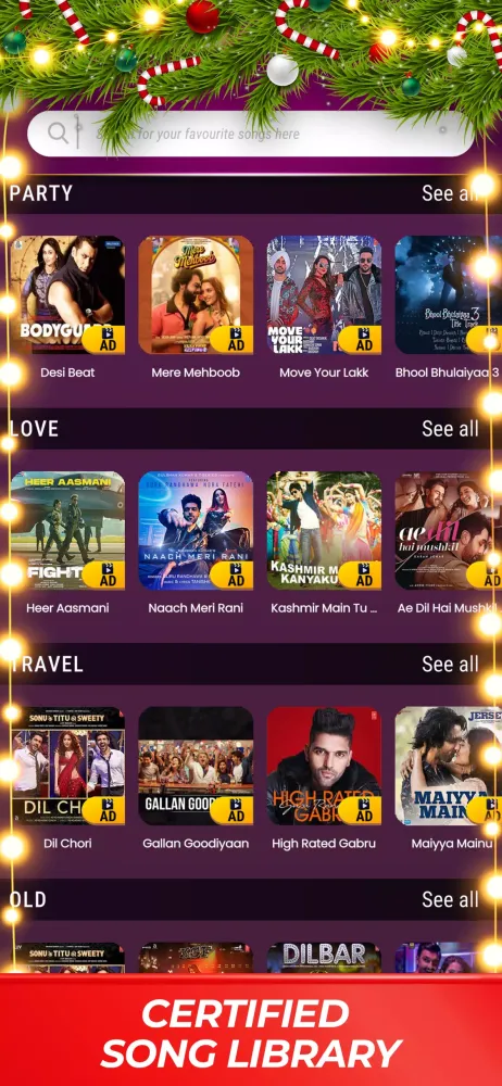 Captures d'écran de Desibeats: Indian Music Game