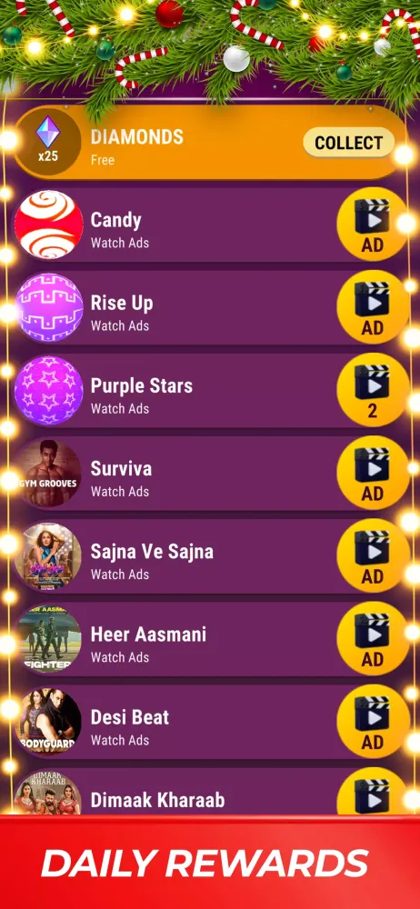 Captures d'écran de Desibeats: Indian Music Game