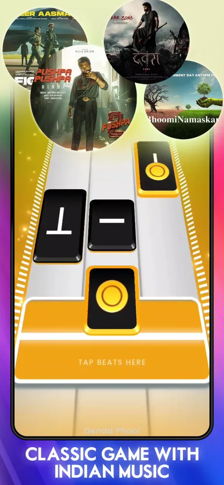 Capturas de tela do Song Beat: Music Game