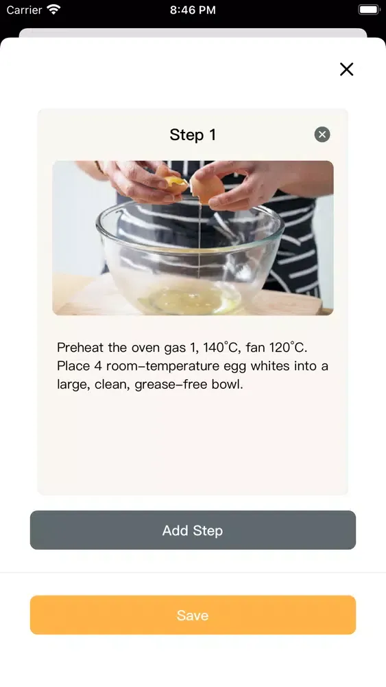 ภาพหน้าจอของ CookBook - Your Recipe Journal
