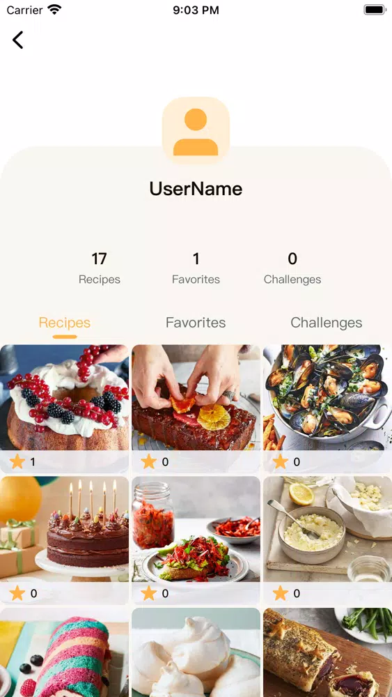 Tangkapan skrin CookBook - Your Recipe Journal