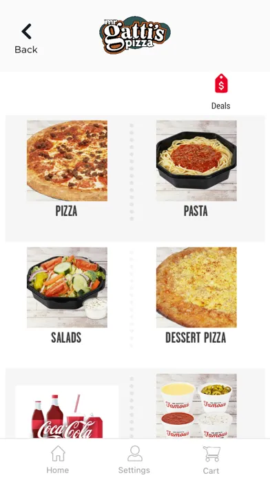 ภาพหน้าจอของ Gatti's Pizza