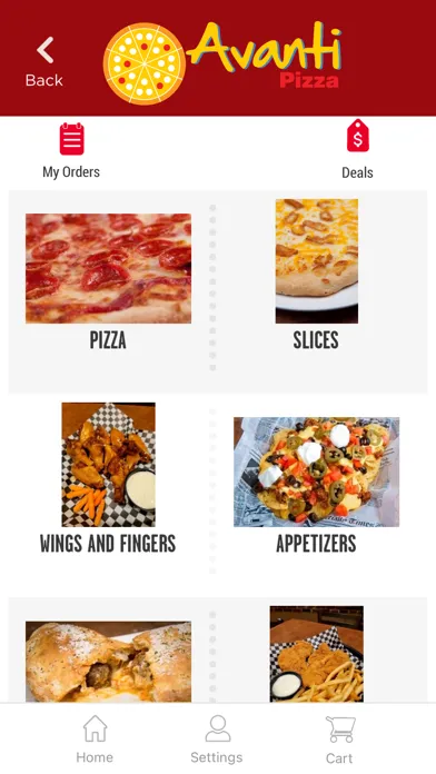 Avanti's Pizza应用截图