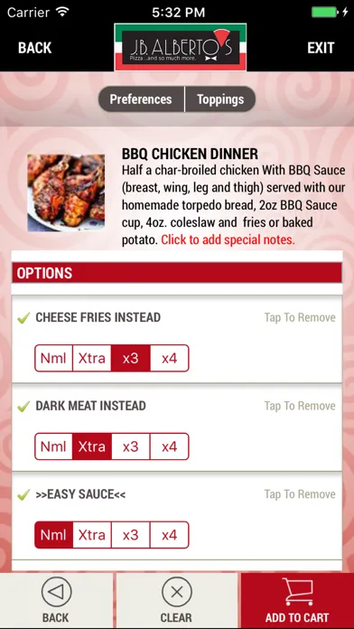 Screenshot di J.B.Alberto's Pizza