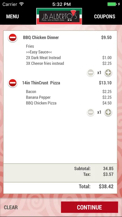 Screenshot di J.B.Alberto's Pizza