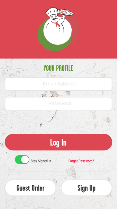 Tangkapan skrin La Fresca Pizza App