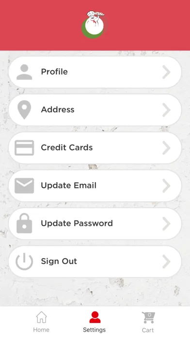 La Fresca Pizza App 스크린샷