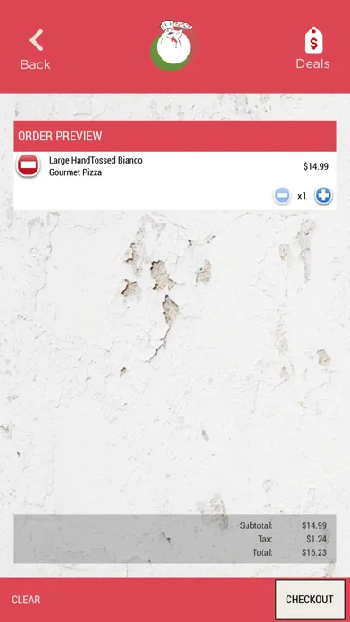La Fresca Pizza App 스크린샷