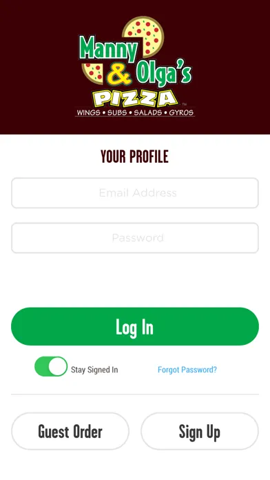 Manny and Olga's Pizza スクリーンショット