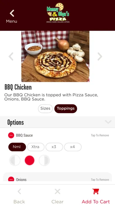 Manny and Olga's Pizza スクリーンショット