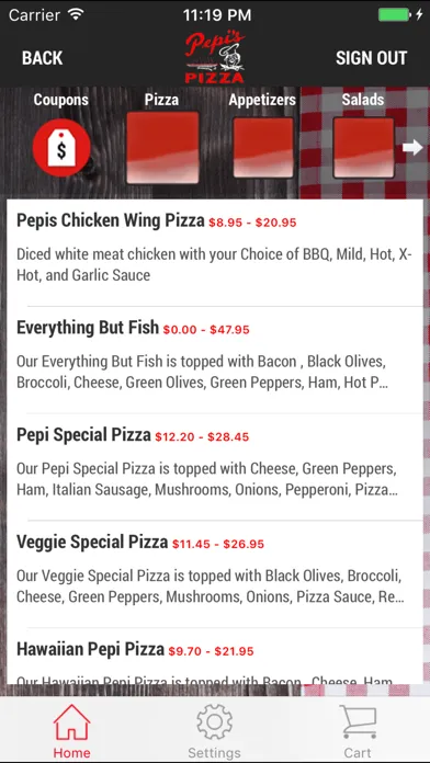 ภาพหน้าจอของ Pepi’s Pizza