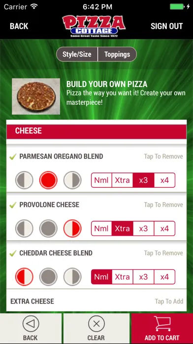 ภาพหน้าจอของ Pizza Cottage