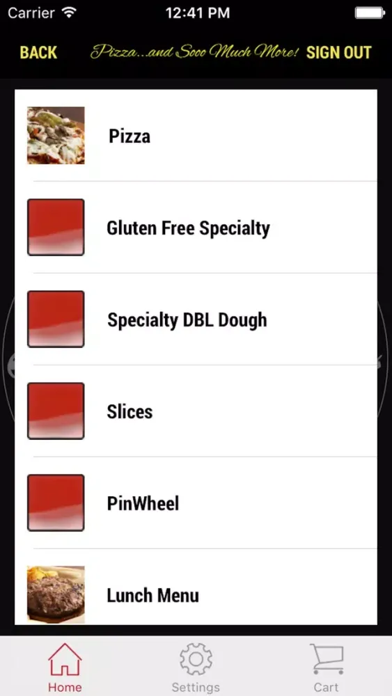 Screenshot di Paladino’s Pizza House