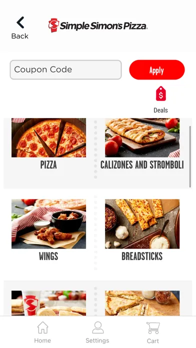 Simple Simon's Pizza® スクリーンショット