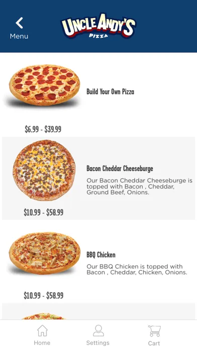 Uncle Andy's Pizza Screenshots