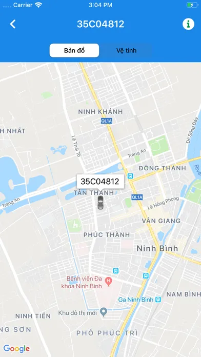 Captures d'écran de Định vị Hà Nguyên