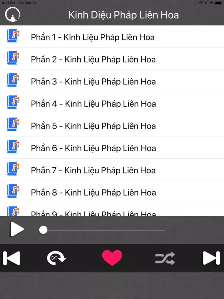 Sách Phật Giáo - Thuyết Pháp iPad 應用截圖