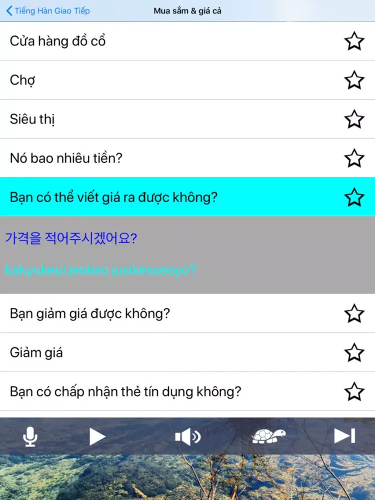 Zrzuty ekranu Học Tiếng Hàn Giao Tiếp A-Z iPad 