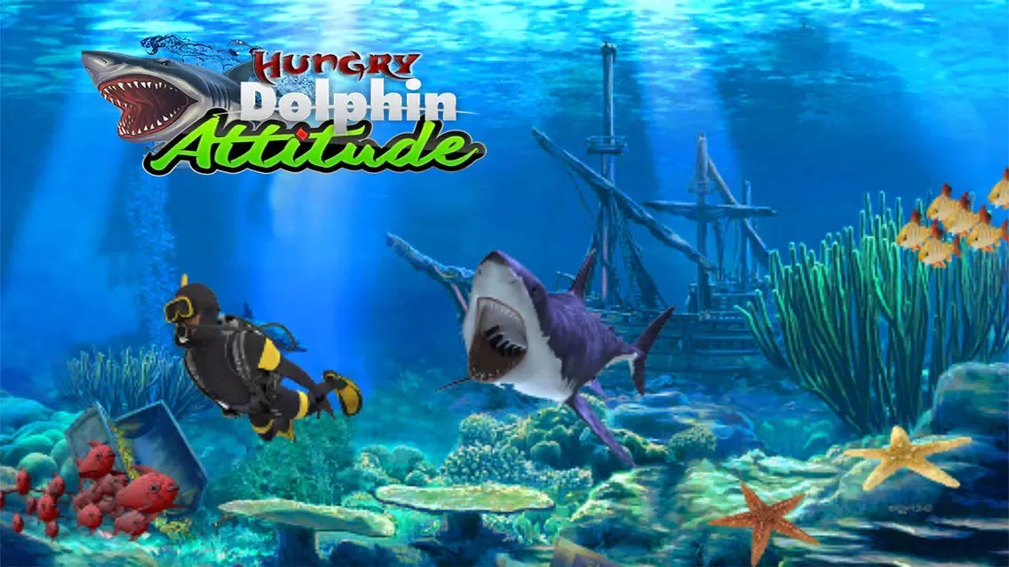 Hungry Dolphin Fish Simulator Screenshots