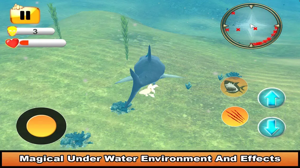 Hungry Dolphin Fish Simulator Screenshots